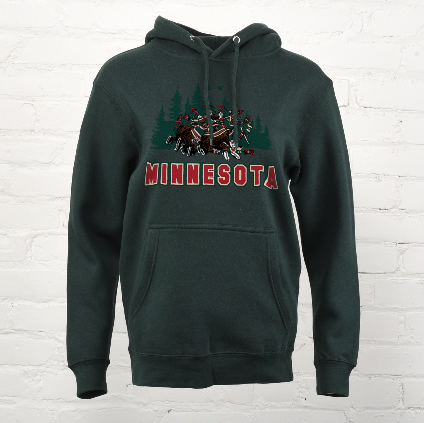 Hockey Pile On Unisex Hoodie
