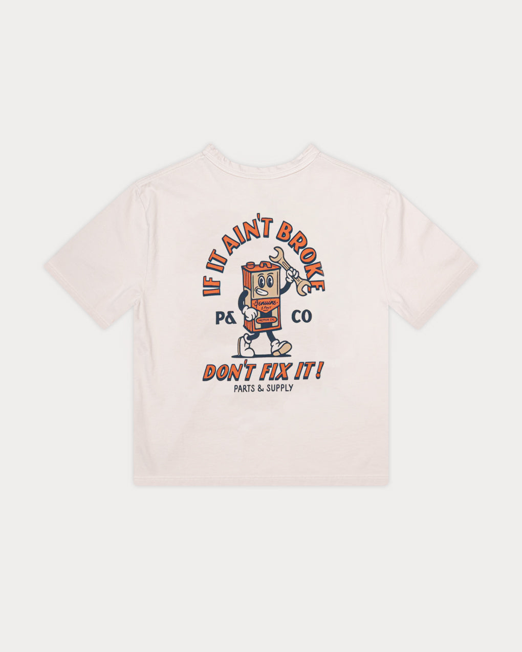 Ain't Broke T-Shirt - Bone