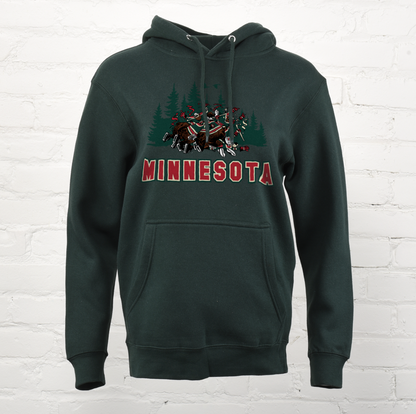 Hockey Pile On Unisex Hoodie