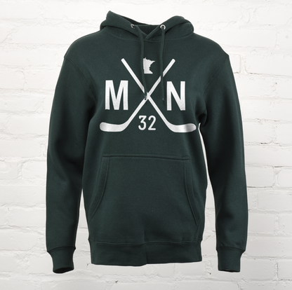 Double Hockey Sticks Unisex Hoodie
