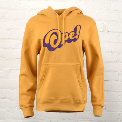Ope! Script Unisex Hoodie