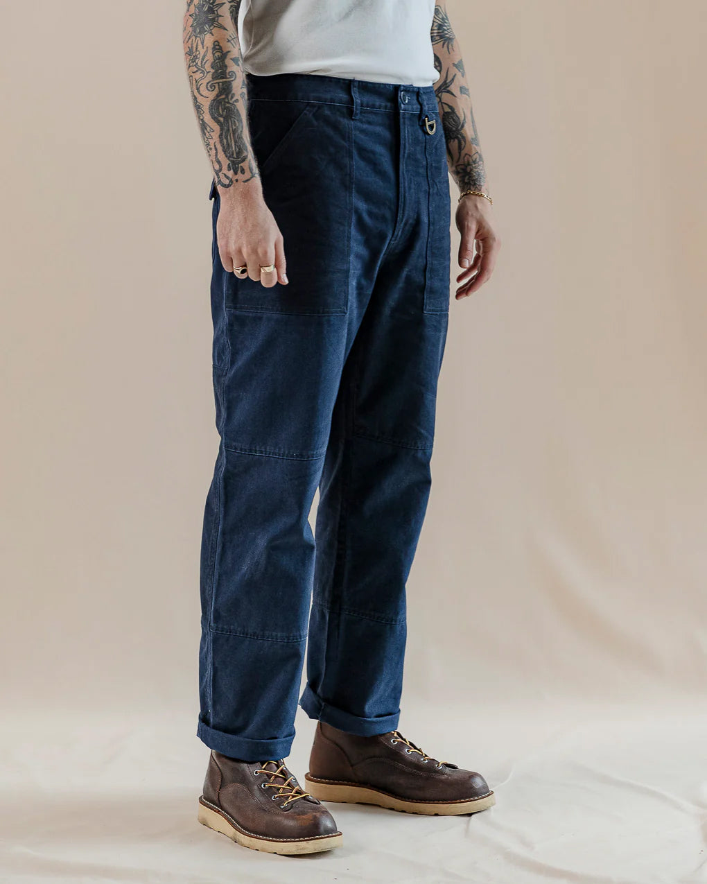 Surplus Fatigue Pants - Navy