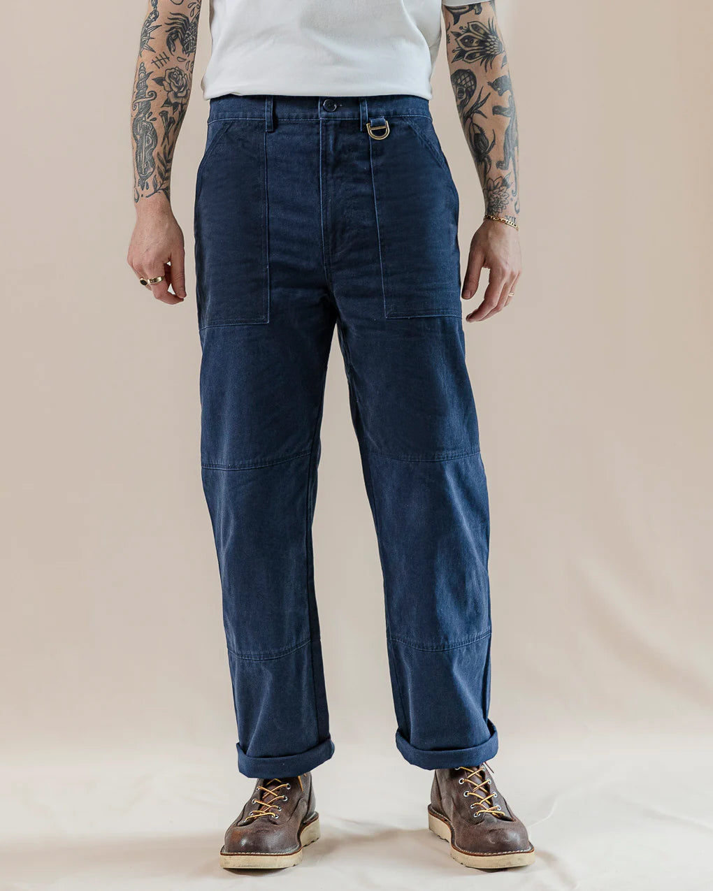 Surplus Fatigue Pants - Navy