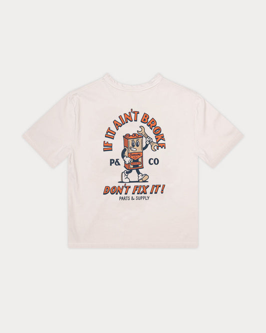 Ain't Broke T-Shirt - Bone