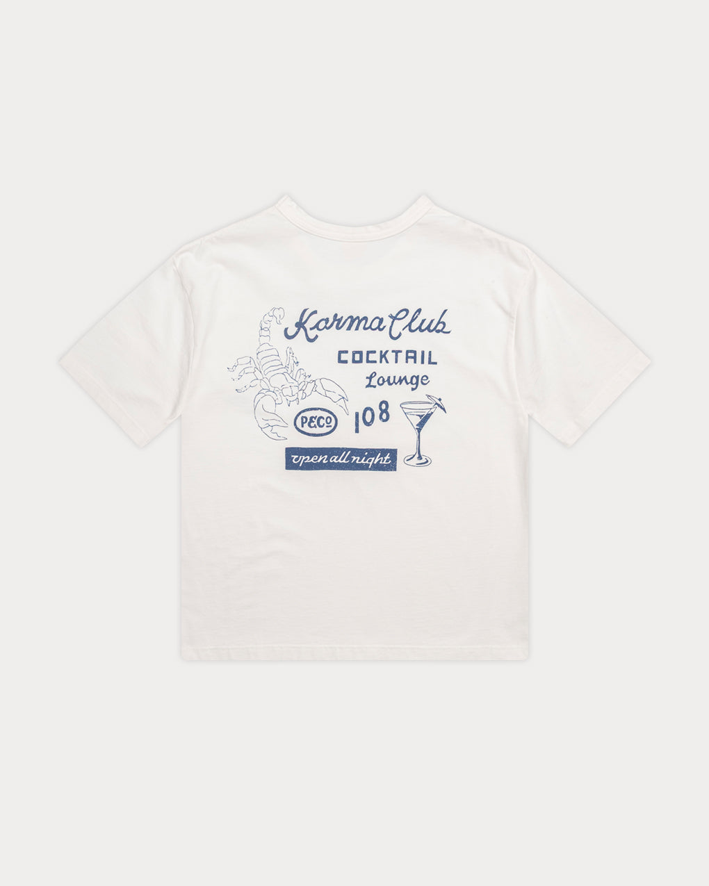 Karma Lounge Boxy T-Shirt - Off White
